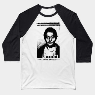 Lenny Bruce Punk Baseball T-Shirt